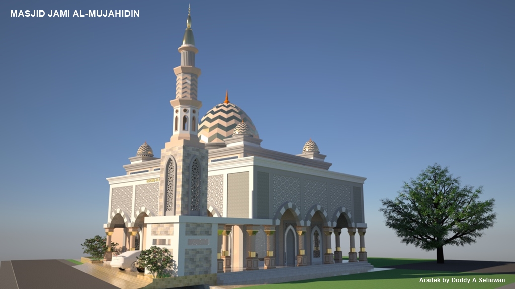  Desain  Masjid  Ukuran  12 X 12 M Rumah Joglo Limasan Work